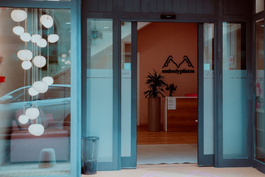 Sala per corsi Pilates in piccoli gruppi